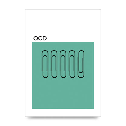 Ocd Art For The Home - unframed print