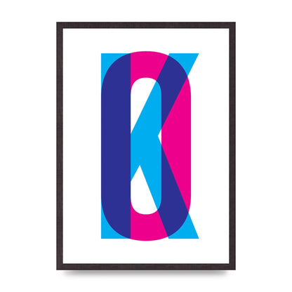 Ok Printed Poster - A2 framed