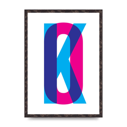 Ok Printed Poster - A2 framed
