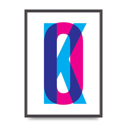 Ok Printed Poster - A2 framed