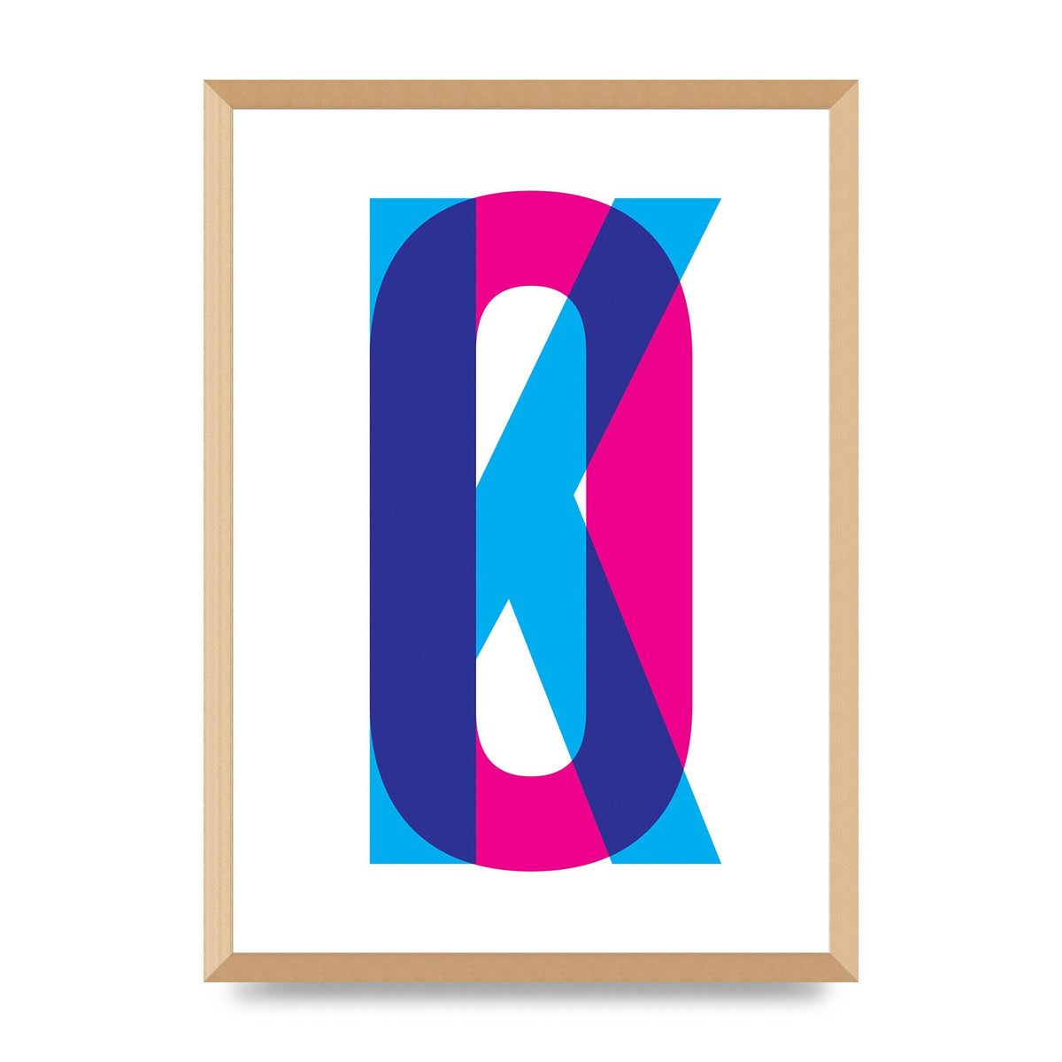 Ok Printed Poster - A2 framed