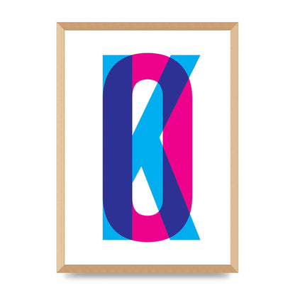 Ok Printed Poster - A2 framed