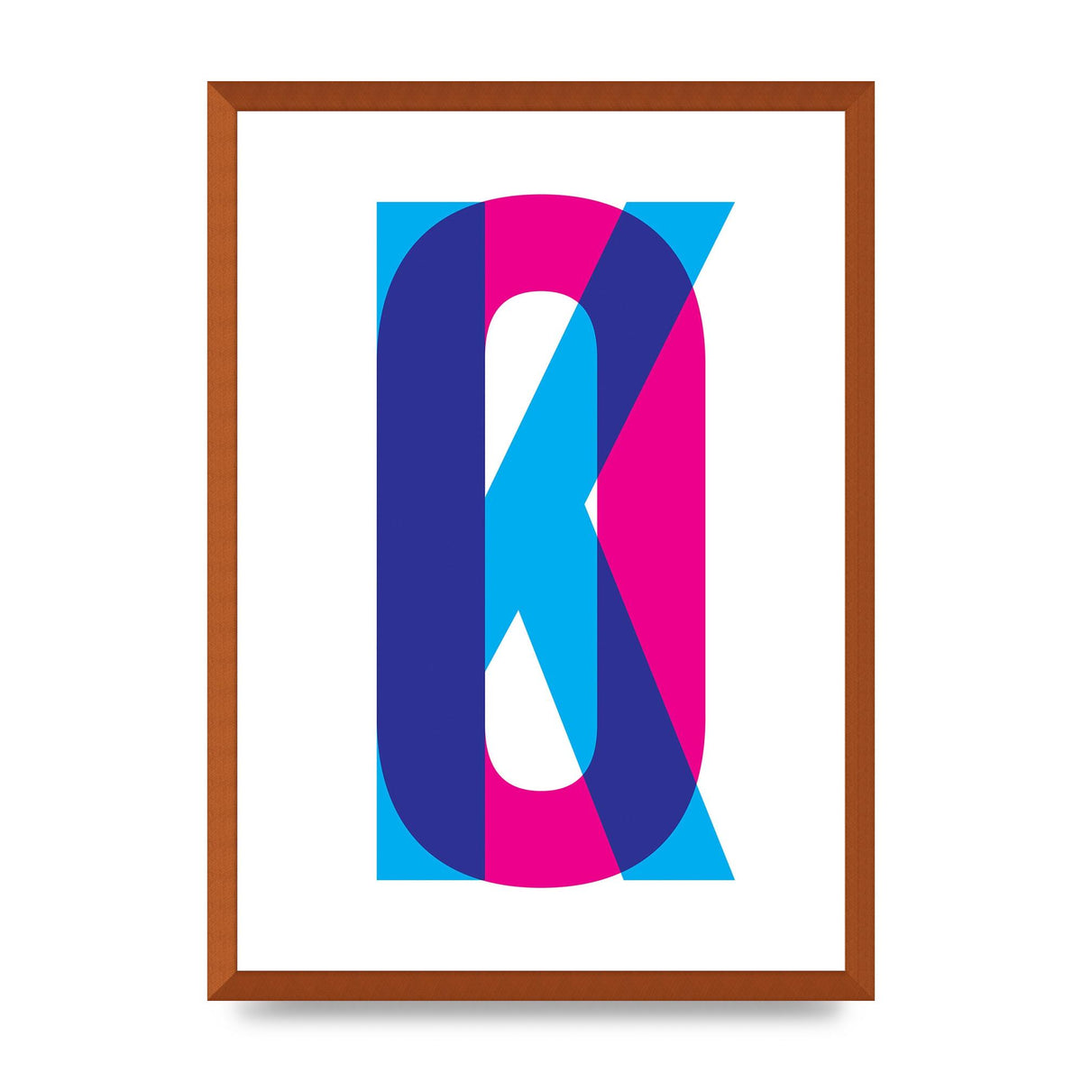 Ok Printed Poster - A2 framed