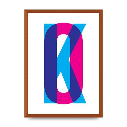 Ok Printed Poster - A2 framed