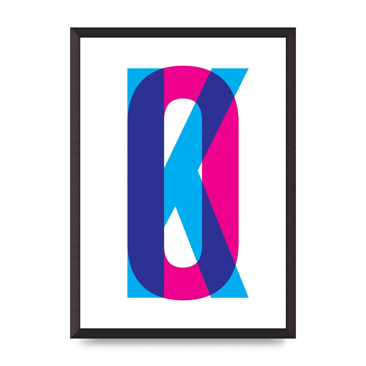 Ok Printed Poster - A2 framed
