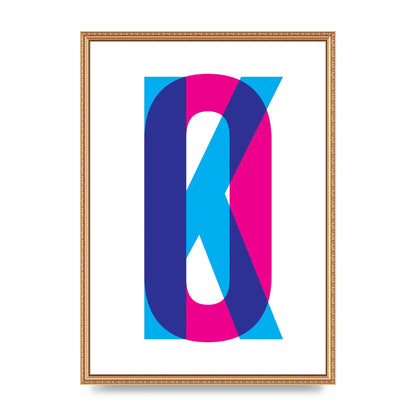 Ok Printed Poster - A2 framed