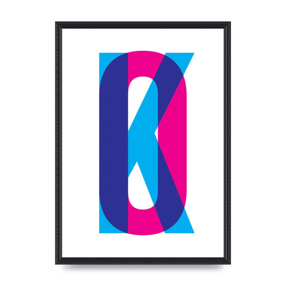 Ok Printed Poster - A2 framed