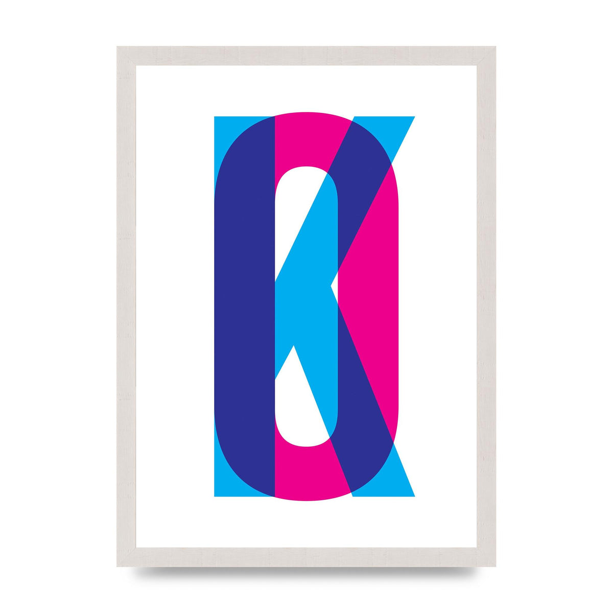 Ok Printed Poster - A3 framed