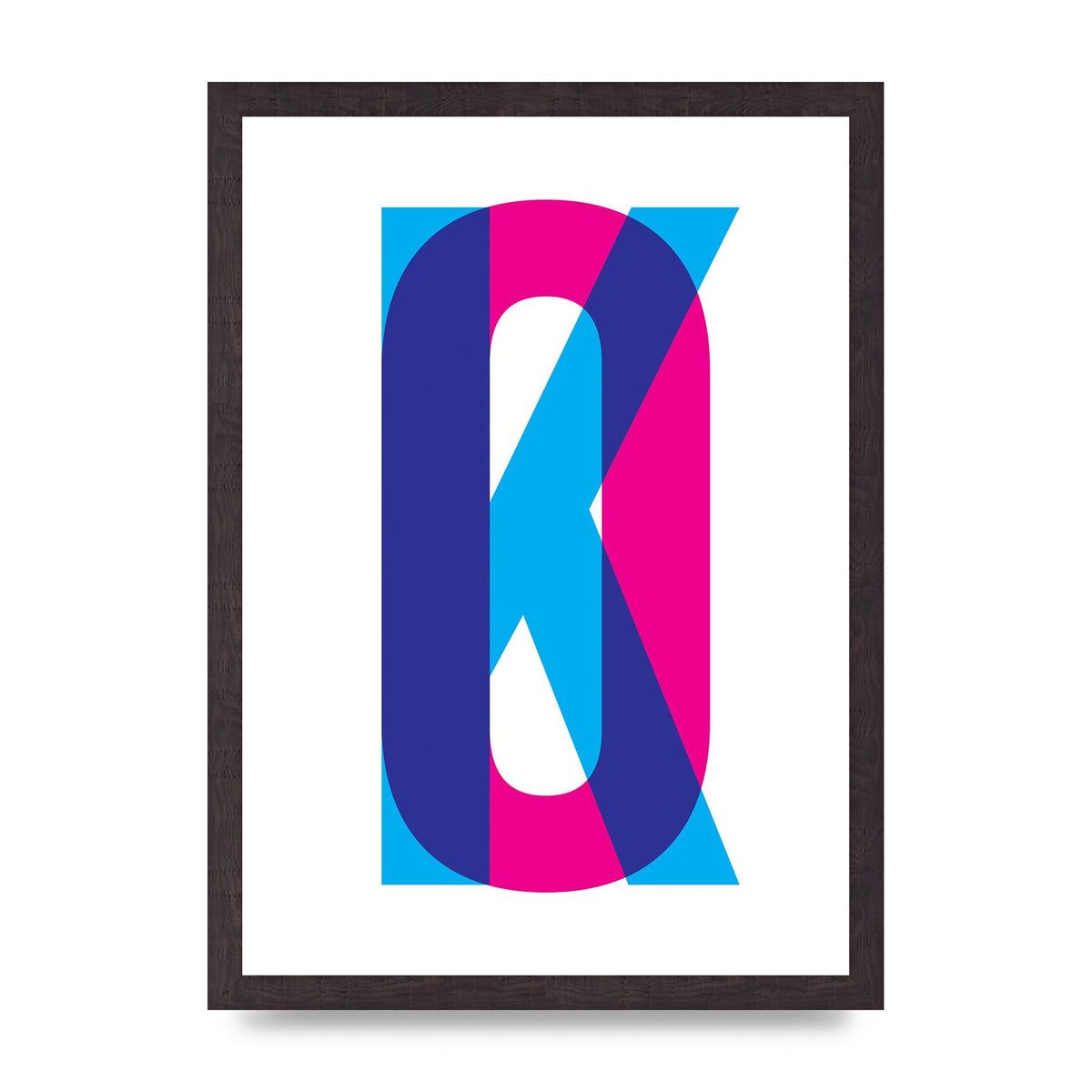 Ok Printed Poster - A3 framed