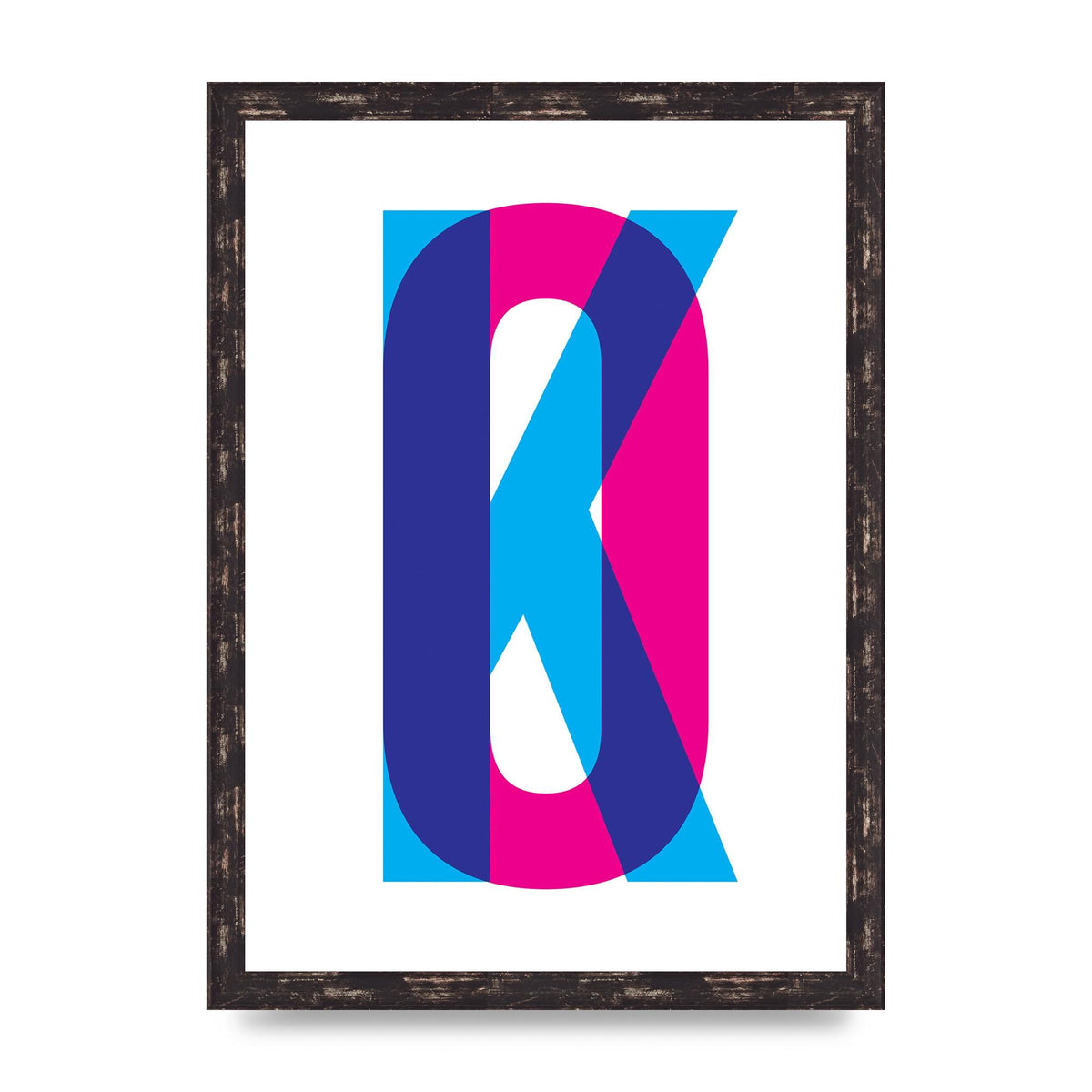 Ok Printed Poster - A3 framed