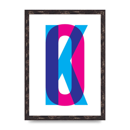 Ok Printed Poster - A3 framed