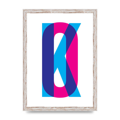 Ok Printed Poster - A3 framed