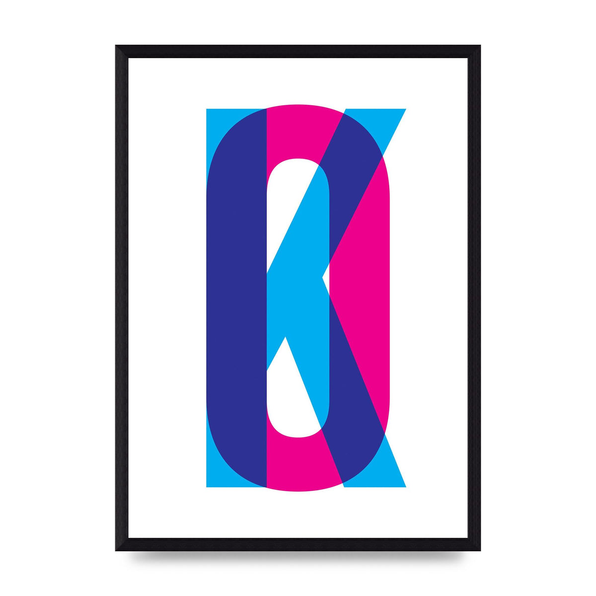 Ok Printed Poster - A3 framed