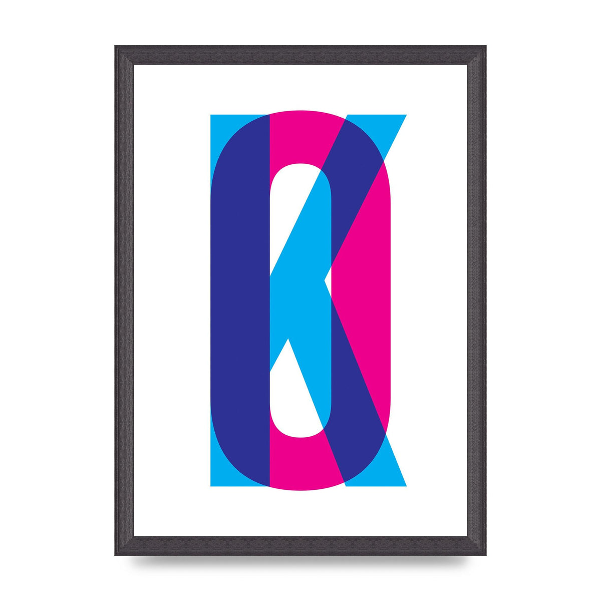 Ok Printed Poster - A3 framed