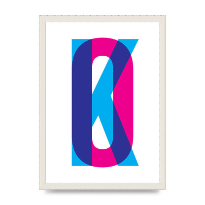 Ok Printed Poster - A3 framed