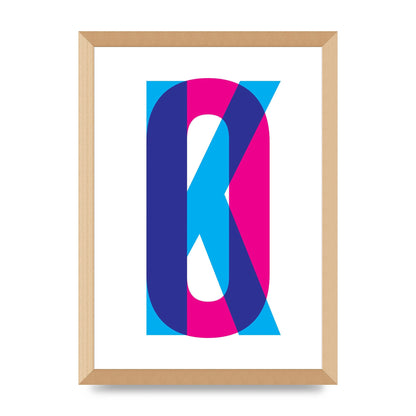 Ok Printed Poster - A3 framed