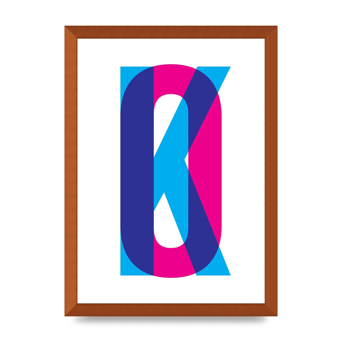Ok Printed Poster - A3 framed
