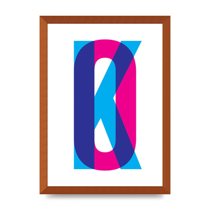 Ok Printed Poster - A3 framed