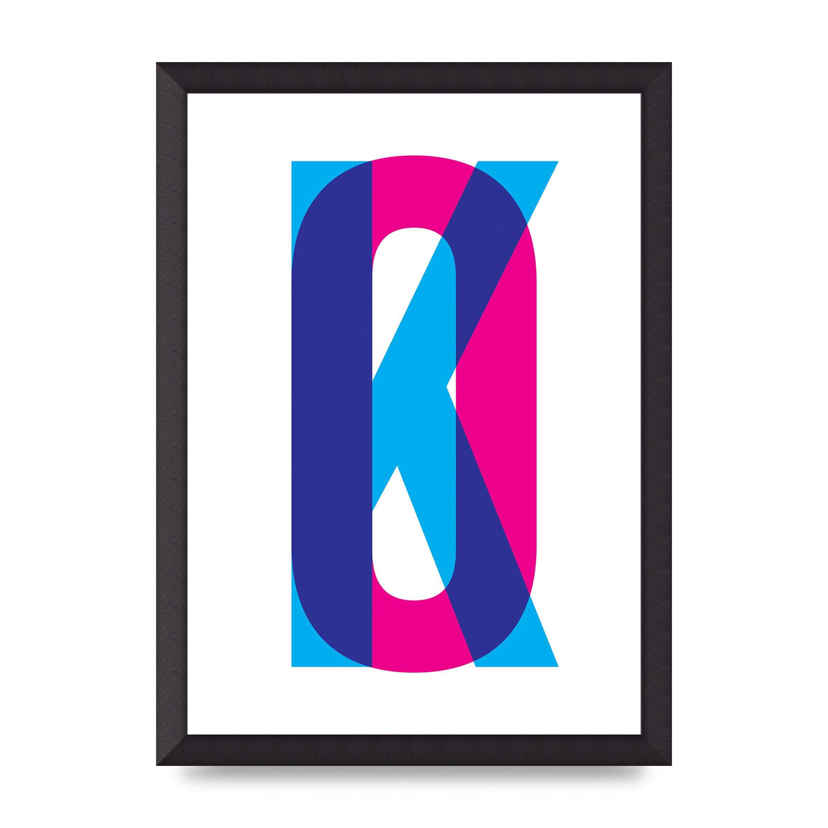 Ok Printed Poster - A3 framed
