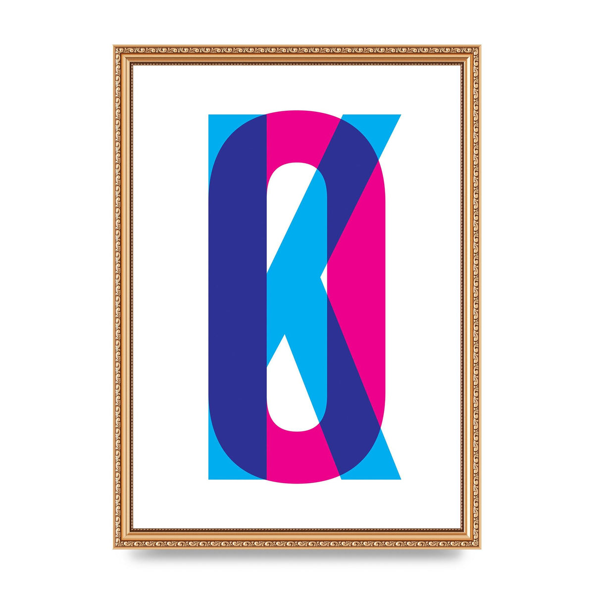 Ok Printed Poster - A3 framed