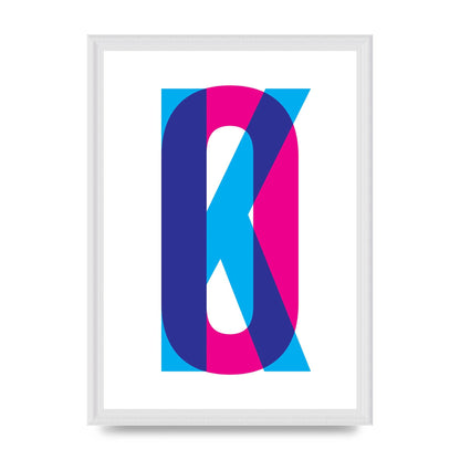 Ok Printed Poster - A3 framed