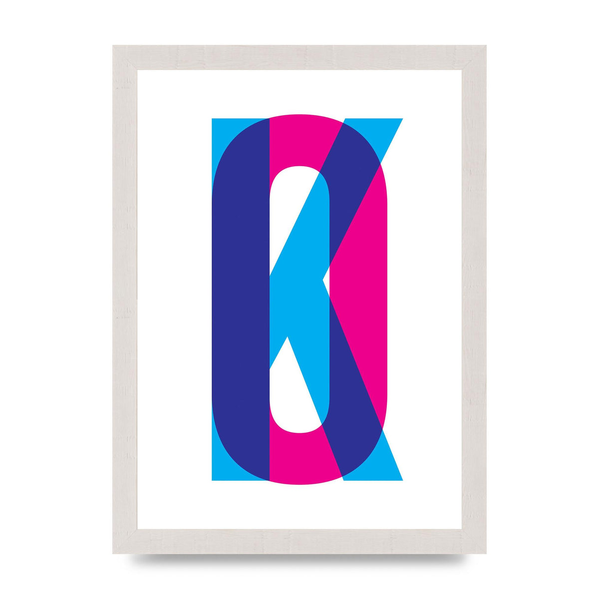 Ok Printed Poster - A4 framed