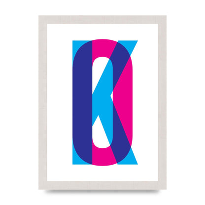 Ok Printed Poster - A4 framed