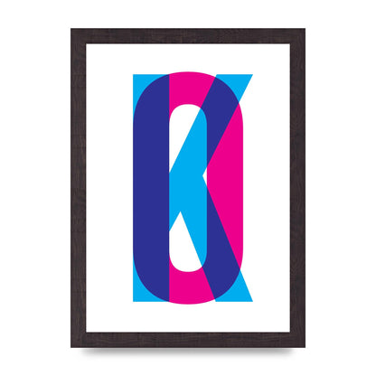 Ok Printed Poster - A4 framed