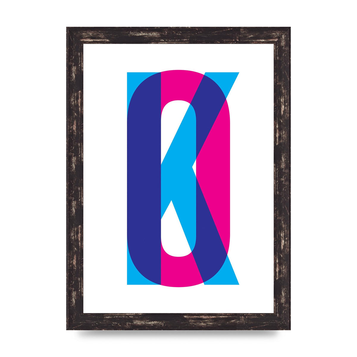 Ok Printed Poster - A4 framed