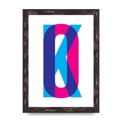 Ok Printed Poster - A4 framed