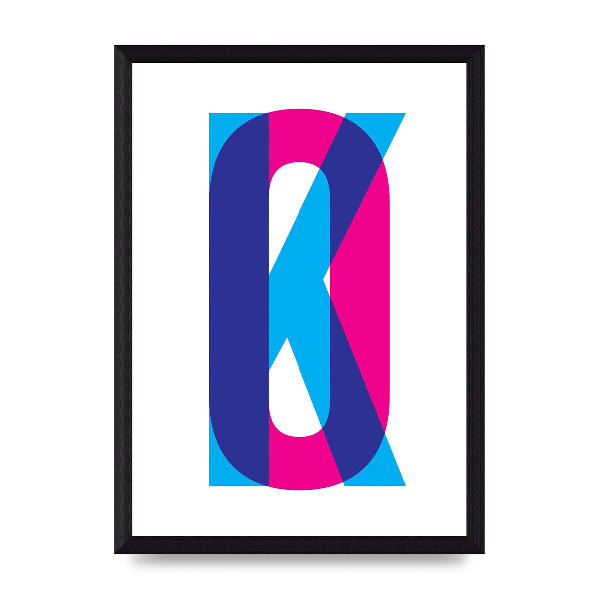 Ok Printed Poster - A4 framed