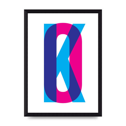 Ok Printed Poster - A4 framed