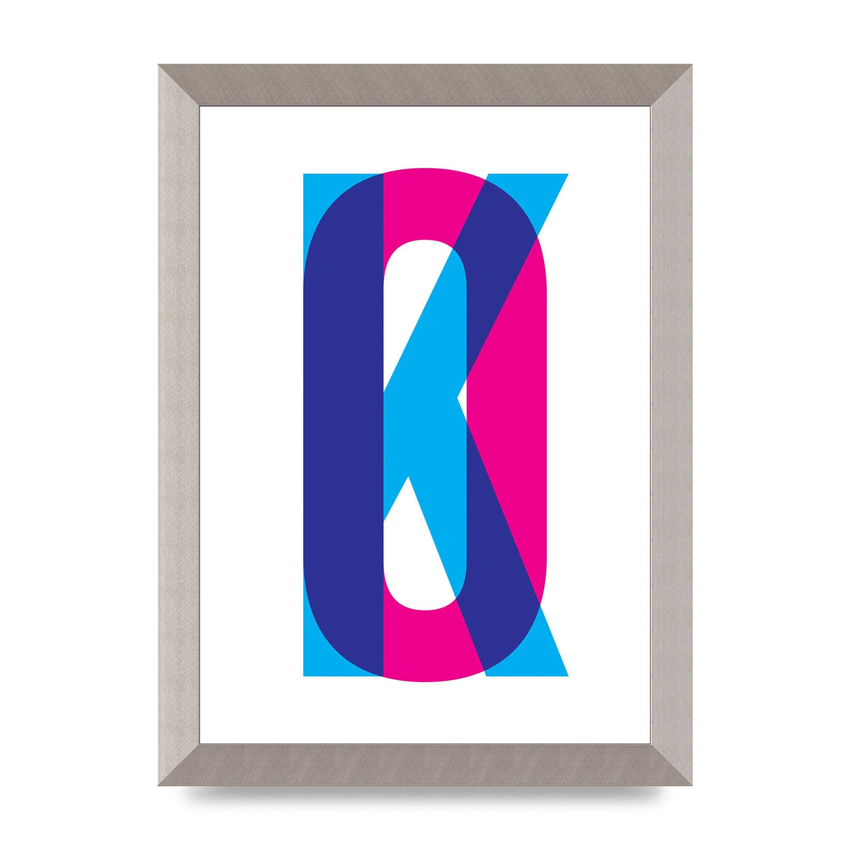 Ok Printed Poster - A4 framed