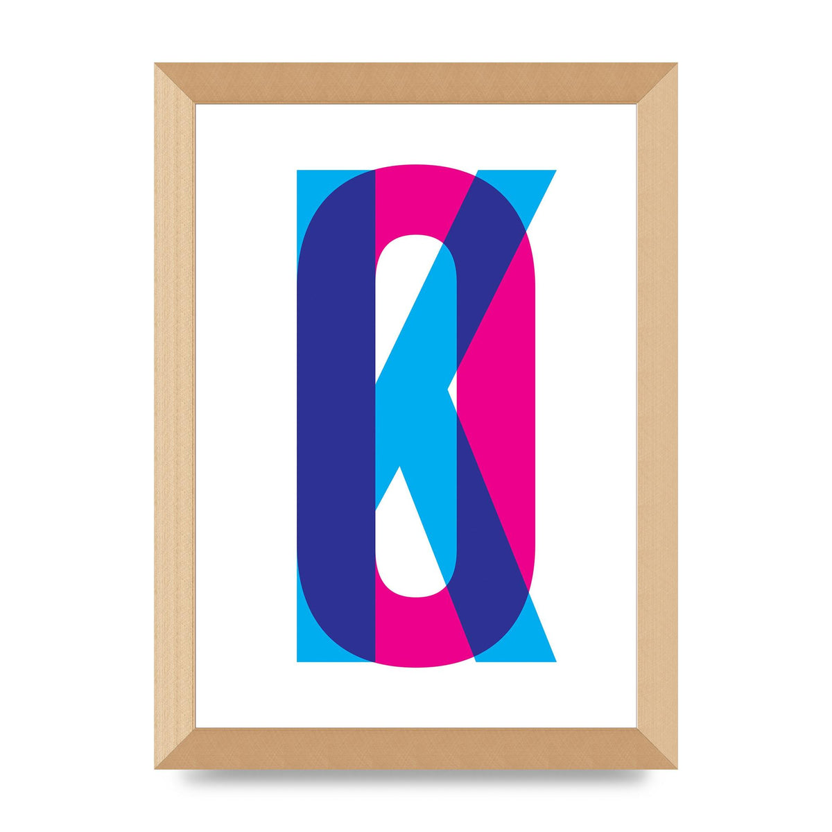 Ok Printed Poster - A4 framed