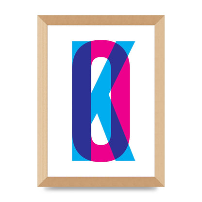 Ok Printed Poster - A4 framed