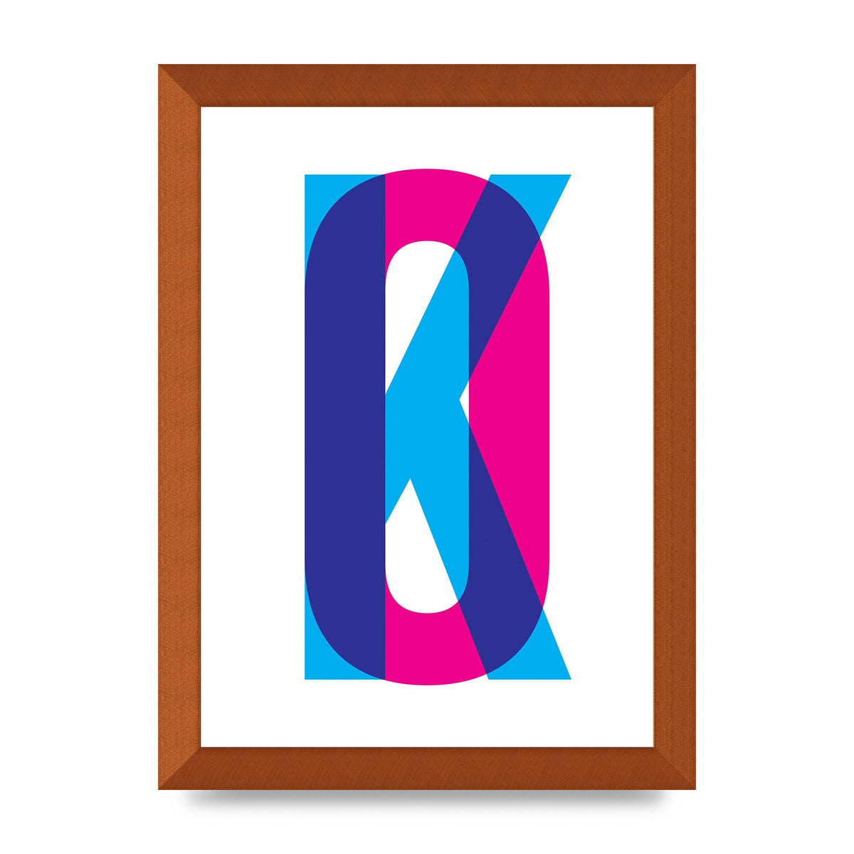 Ok Printed Poster - A4 framed