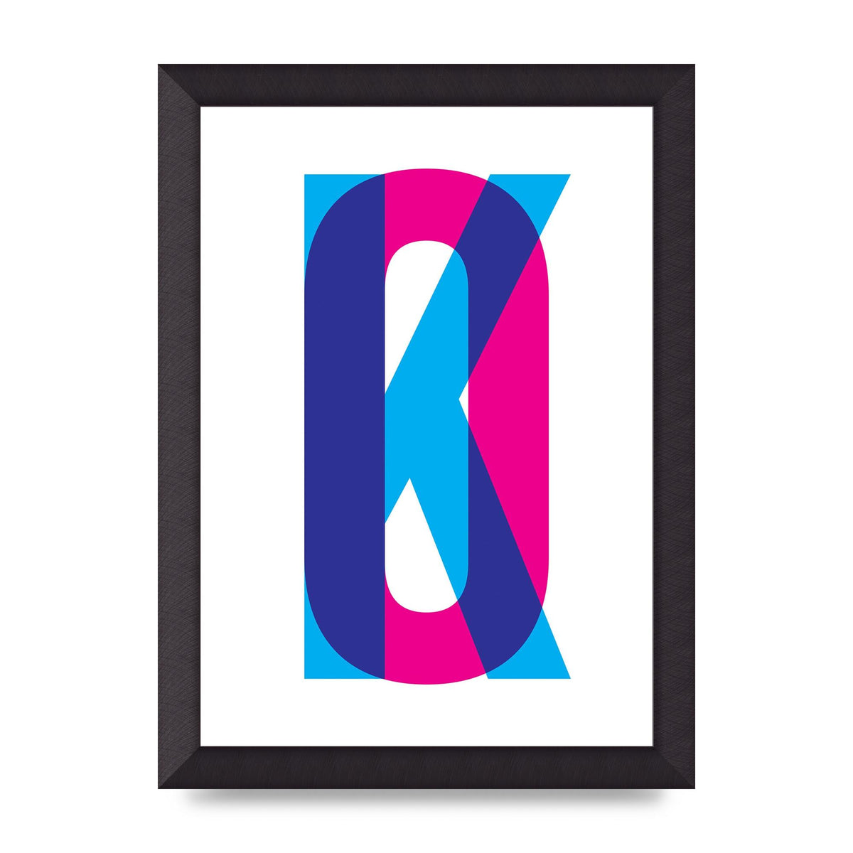 Ok Printed Poster - A4 framed