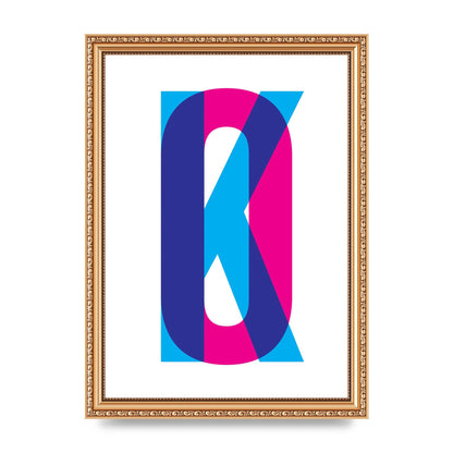 Ok Printed Poster - A4 framed