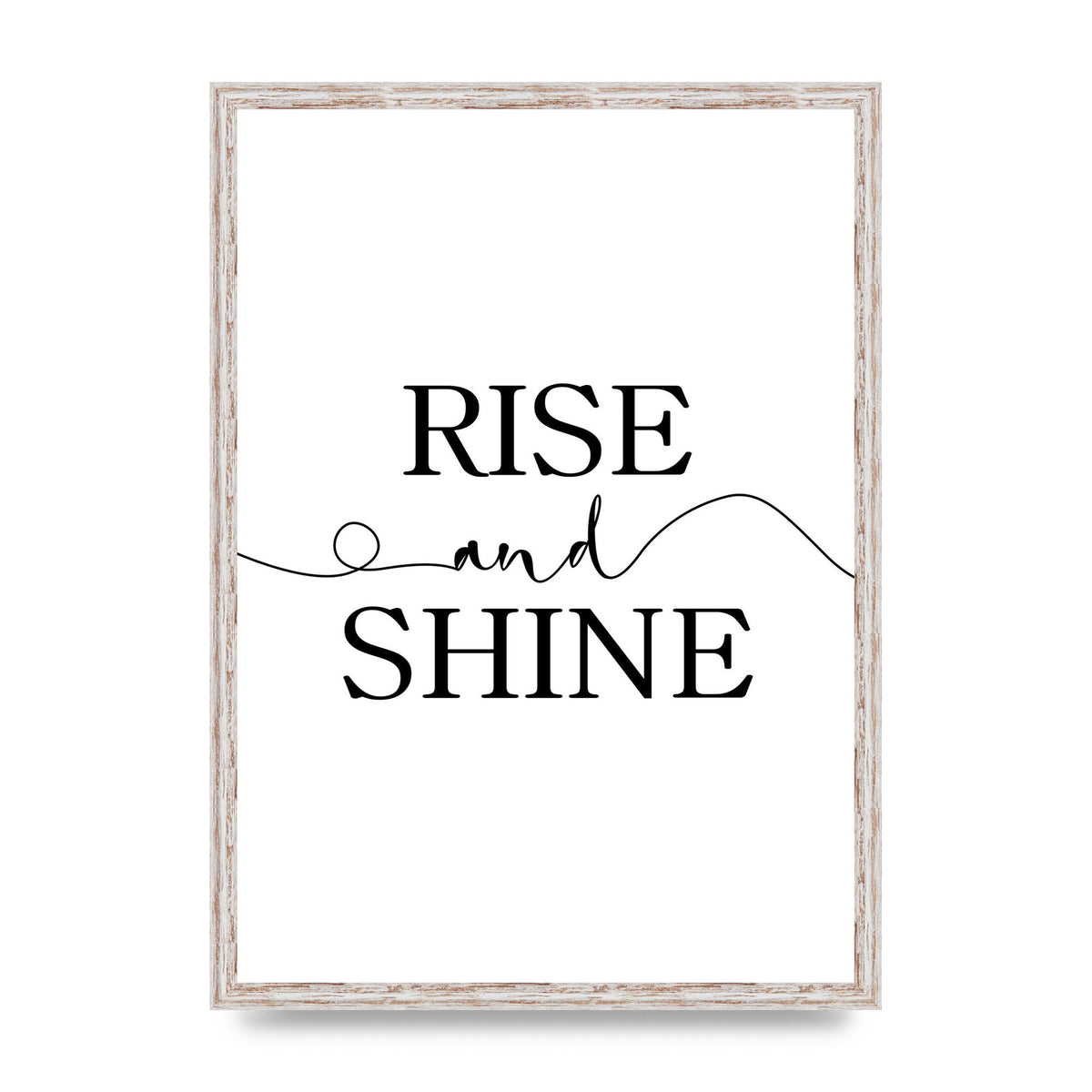 Rise And Shine" Art For The Home - A2 framed