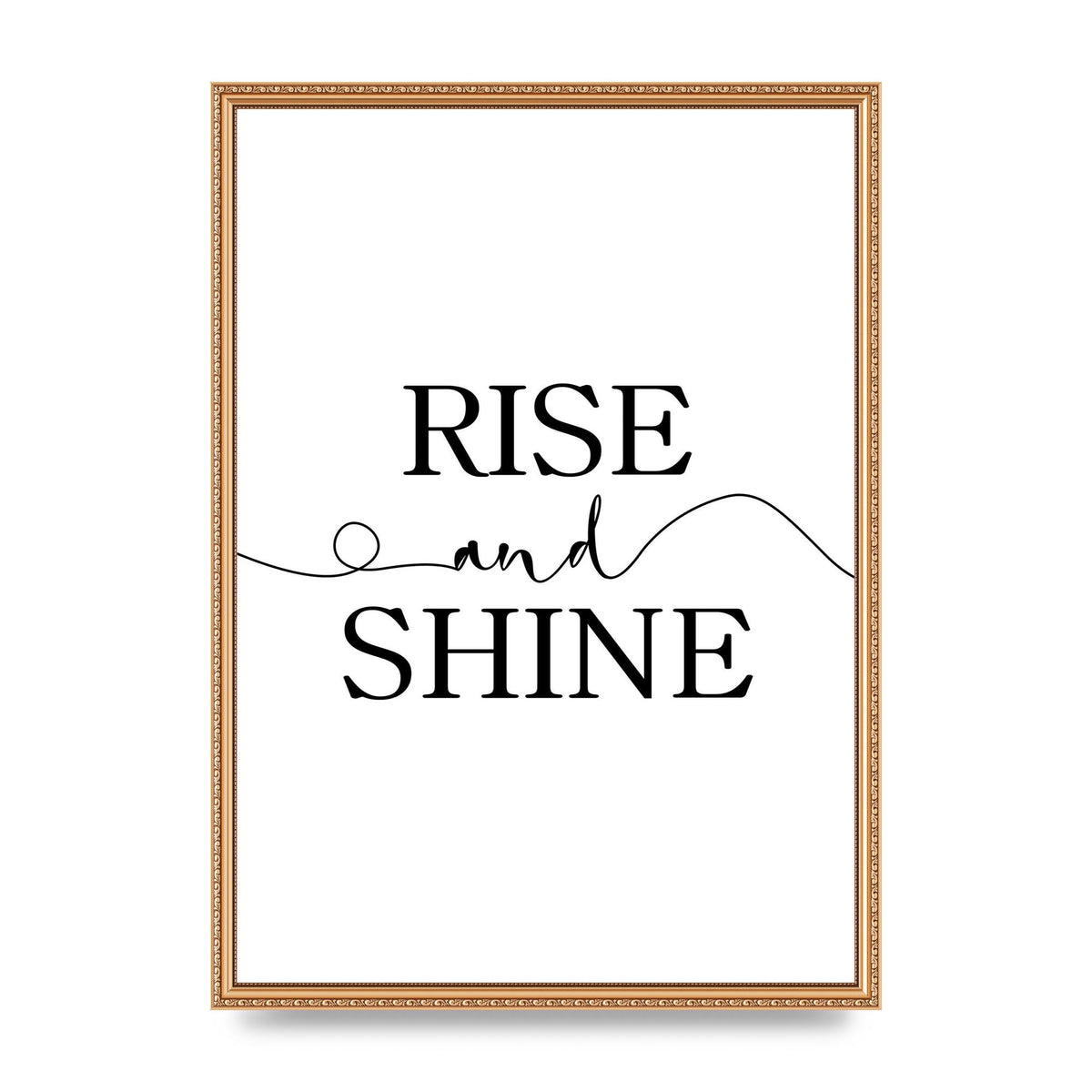 Rise And Shine" Art For The Home - A2 framed
