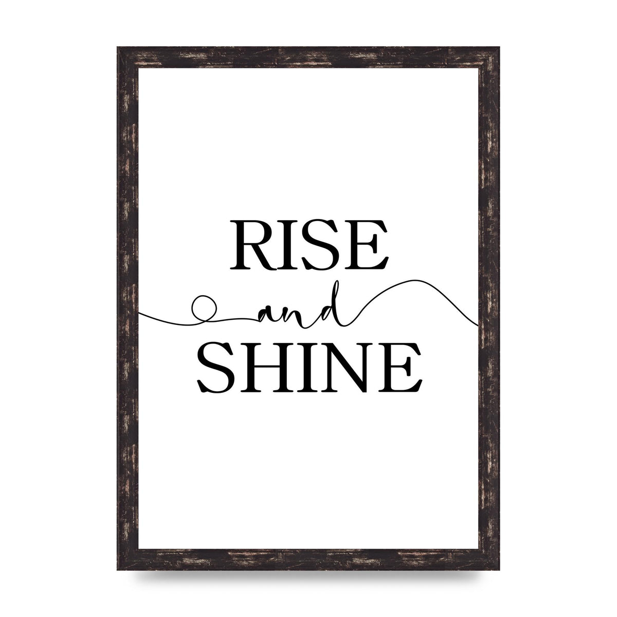 Rise And Shine" Art For The Home - A3 framed