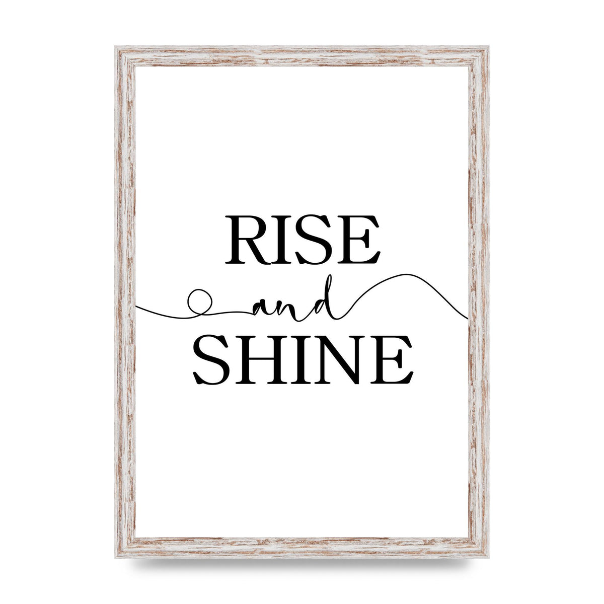 Rise And Shine" Art For The Home - A3 framed