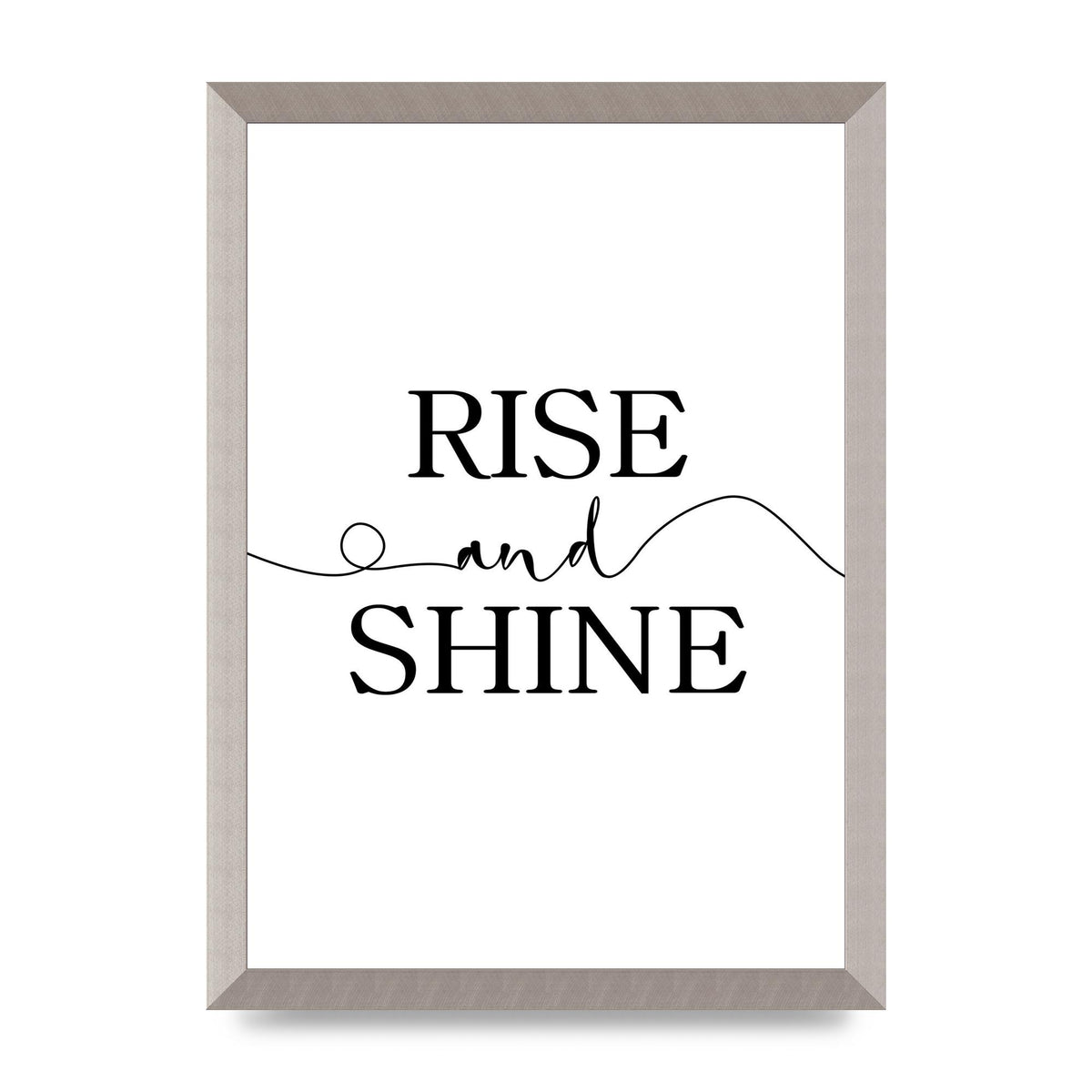 Rise And Shine" Art For The Home - A3 framed