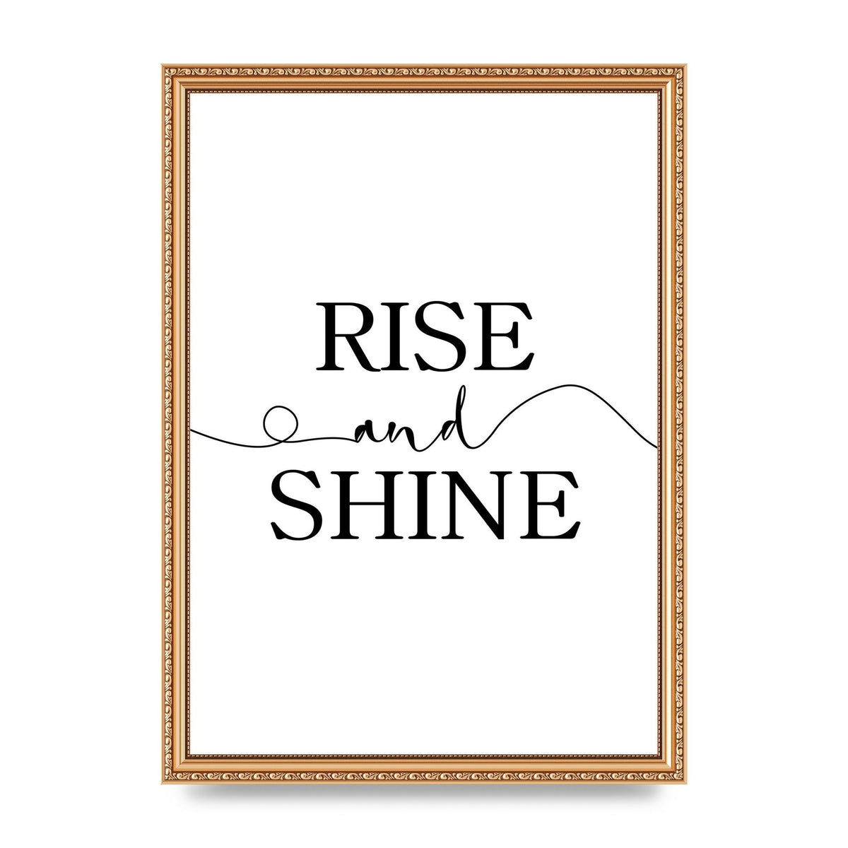 Rise And Shine" Art For The Home - A3 framed