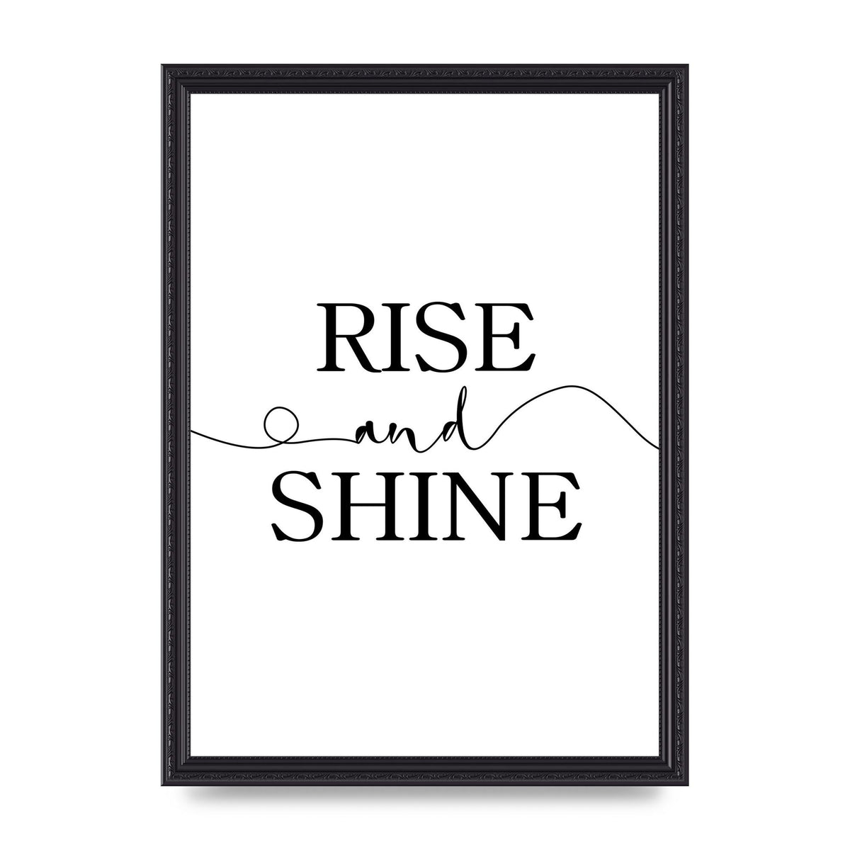 Rise And Shine" Art For The Home - A3 framed