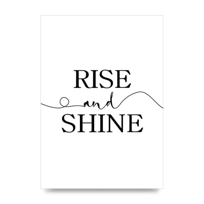 Rise And Shine" Art For The Home - unframed print