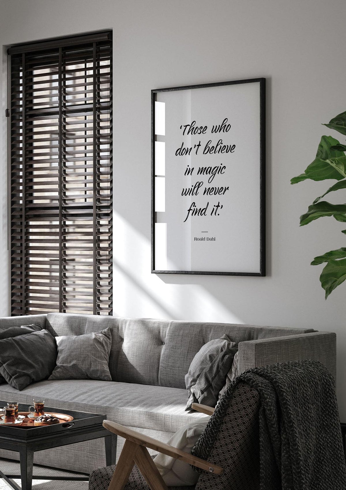 Those Whoe Dont Believe" Art For The Home - living room 1