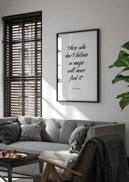 Those Whoe Dont Believe" Art For The Home - living room 1