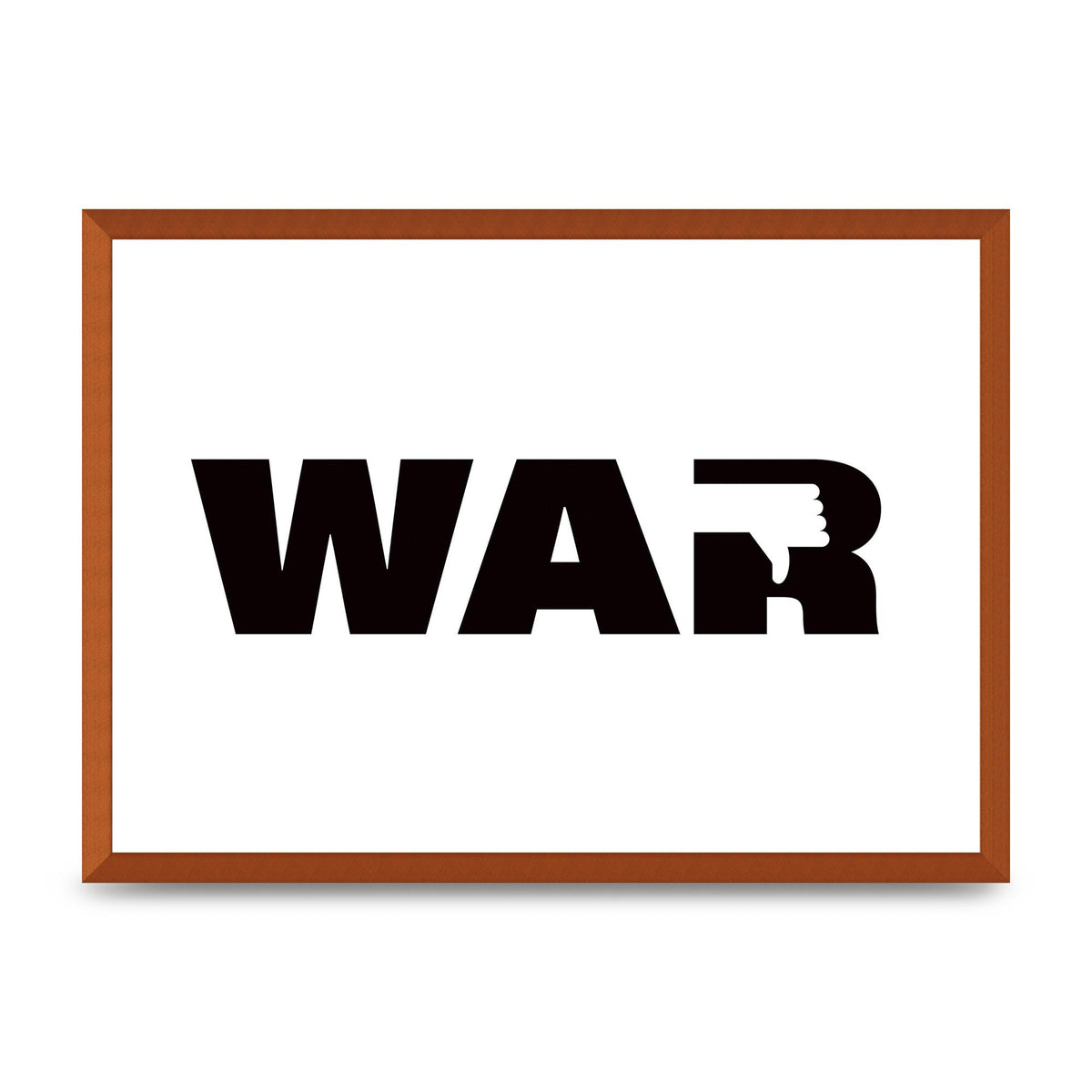 War" Art For The Home - A2 framed