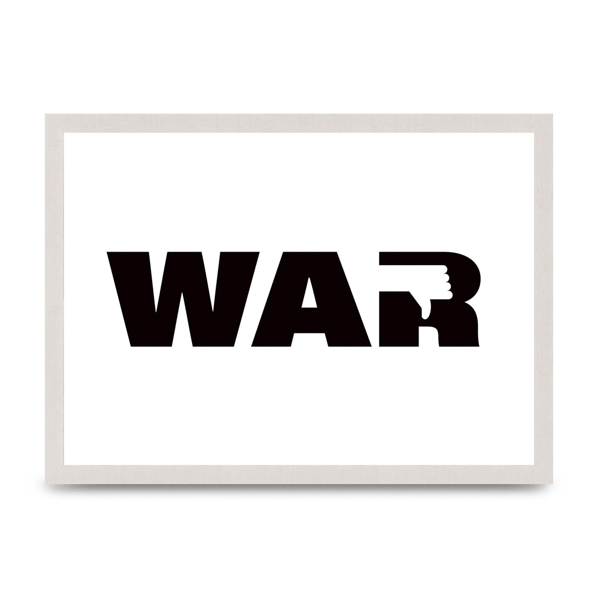 War" Art For The Home - A3 framed